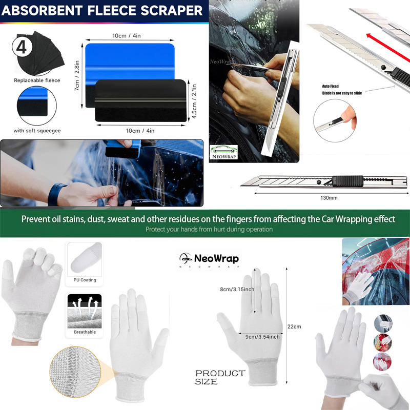 Window Tint Kit Car Wrap Tools - огляд і ціна Gasket Mount Kit