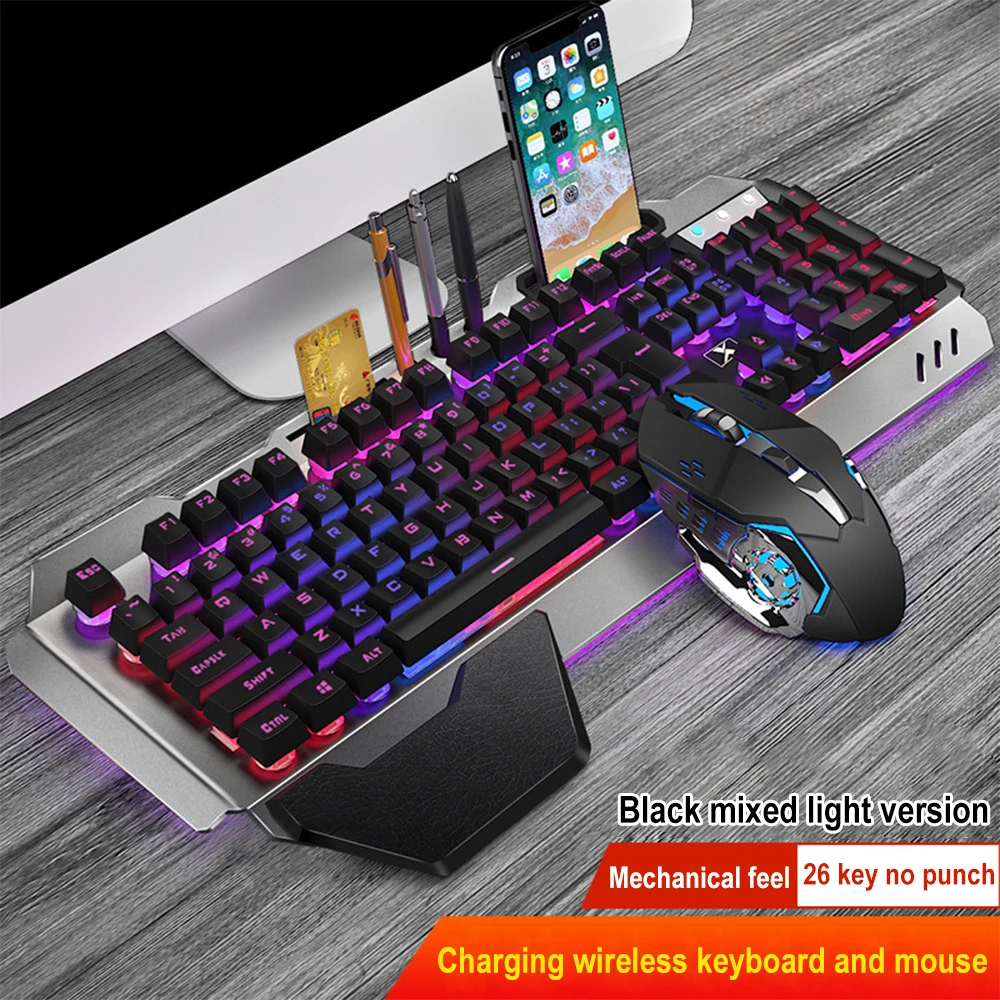 K680 Rechargeable 2.4G wireles - огляд і ціна Gaming Keyboard Mouse And Headset Combo