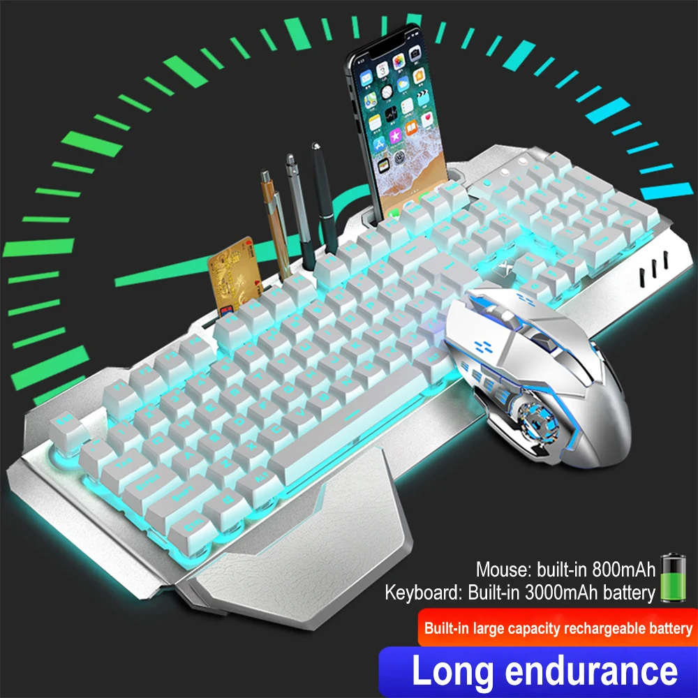 K680 Rechargeable 2.4G wireles - огляд і ціна Gaming Keyboard Mouse And Headset Combo