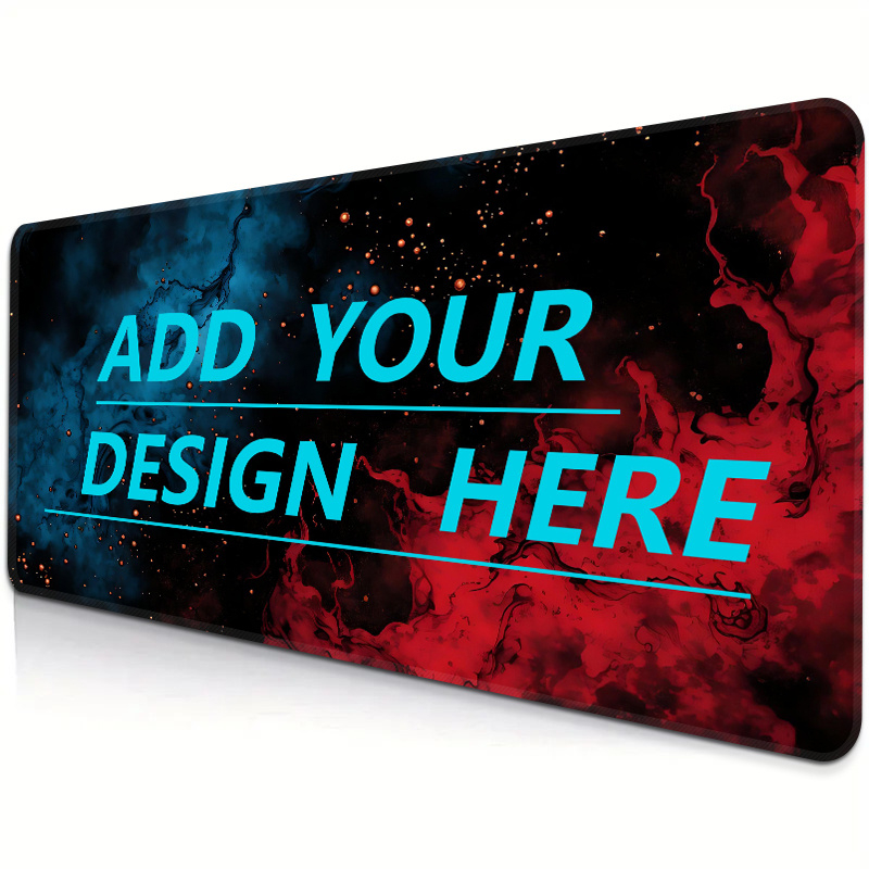 Customized Large Desk Mat DIY  - огляд і ціна Gaming Keyboard And Mouse Pad