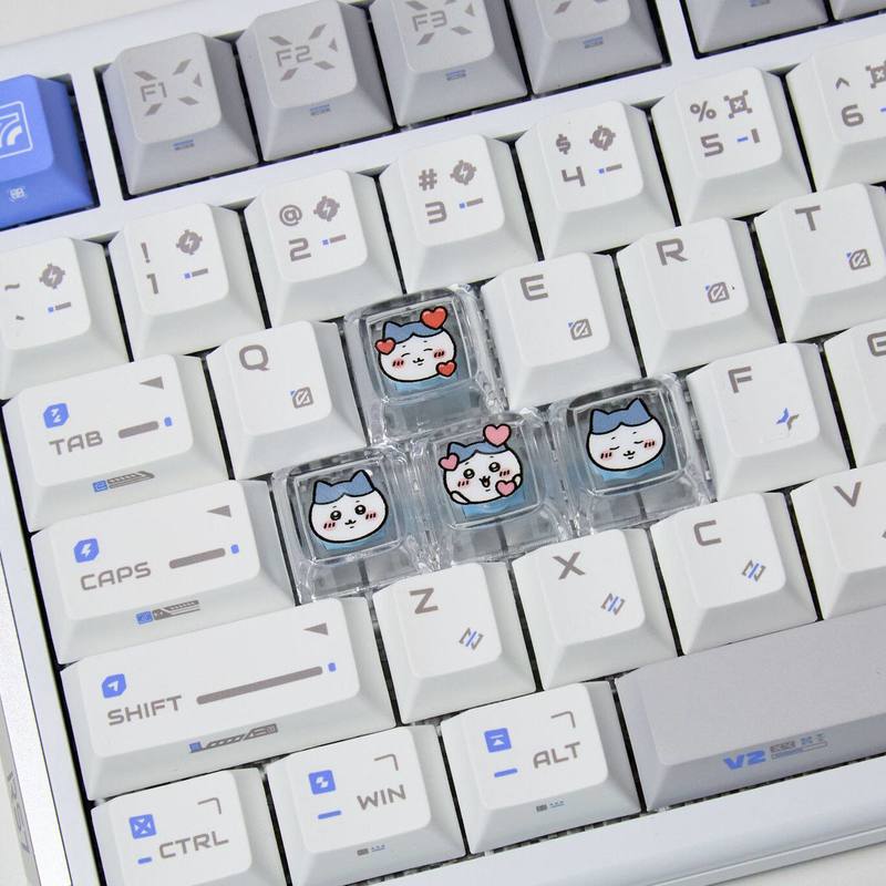 Chiikawa 4 Pcs Handmade Transp - огляд і ціна Gaming Keyboard He