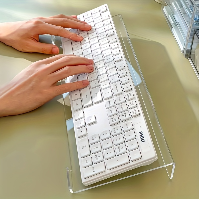 Acrylic keyboard stand, transp - огляд і ціна Gaming Keyboard Ergonomic
