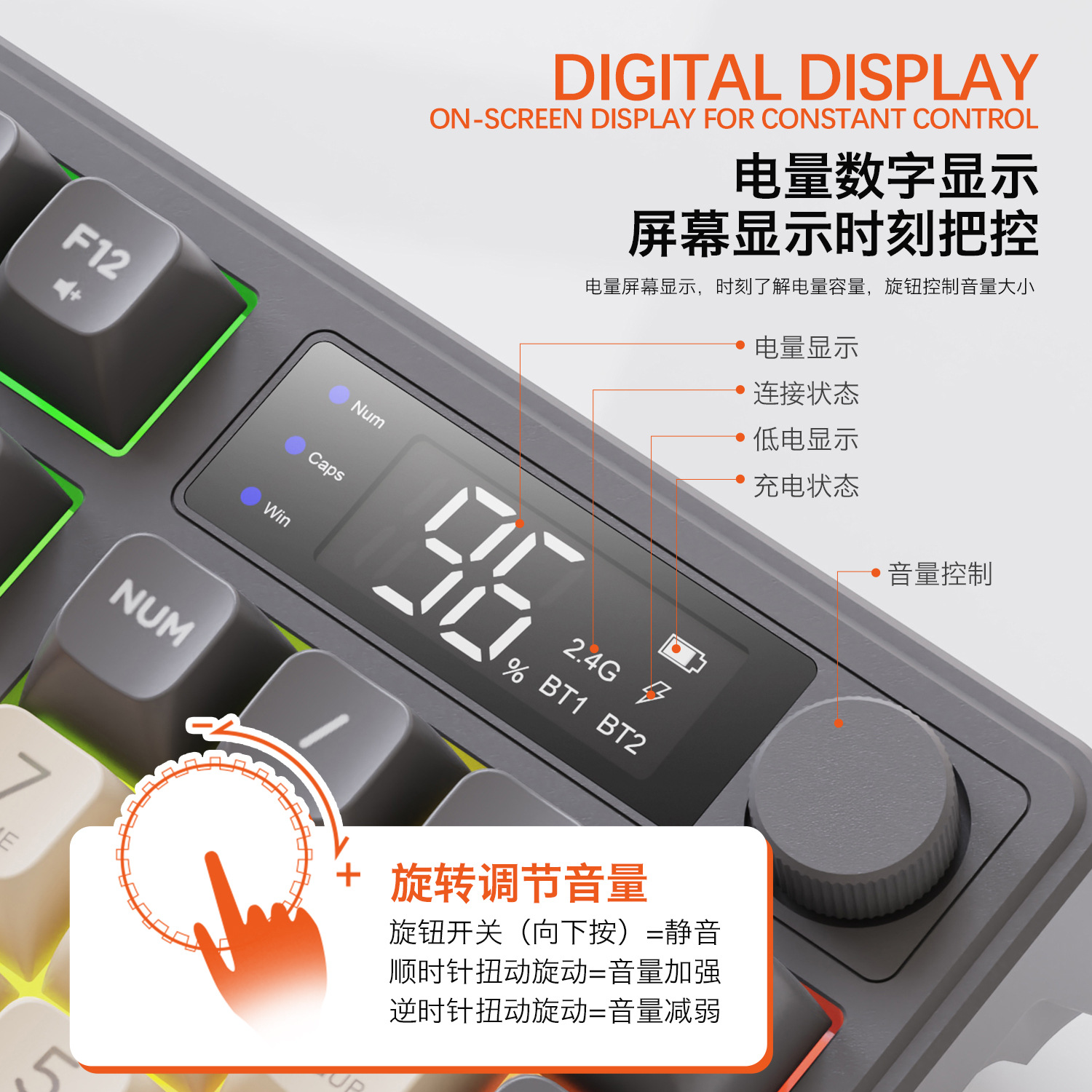 Hot Free Wolf T96 Wireless Dua - огляд і ціна Gaming Keyboard And Mouse Wireless