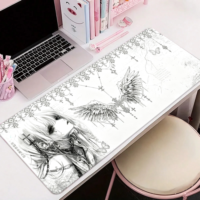 Leather Mousepad Black White A - огляд і ціна Gaming Keyboard Tactile