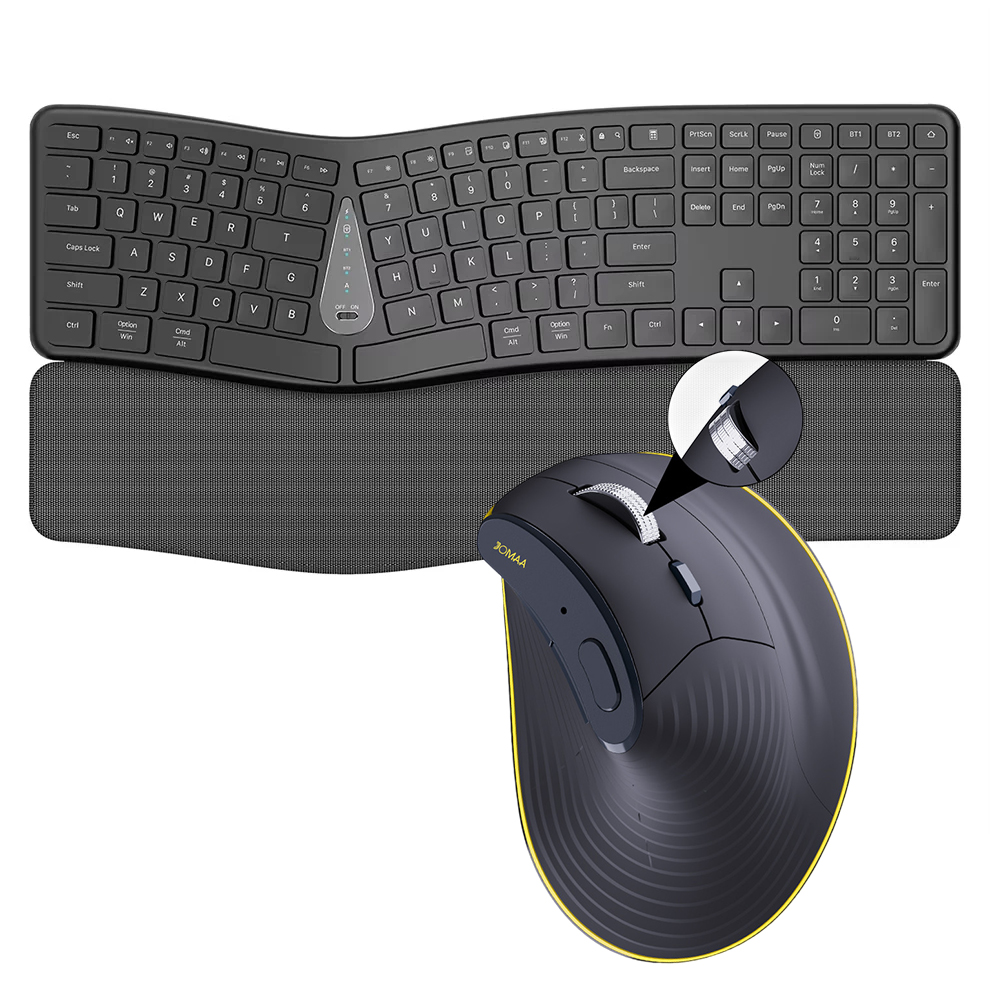2.4G Wireless Keyboard Mouse C - огляд і ціна Gaming Keyboard Ergonomic