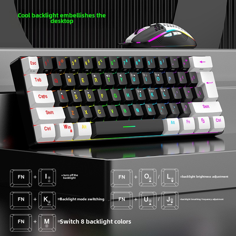 Keyboard and Mouse Sets 60% RG - огляд і ціна Keyboard Mouse Bundle Gaming